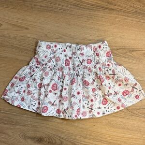 Calvin Klein Jeans Pink and White Floral Skirt